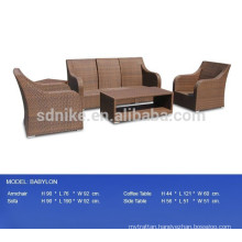 2014 best selling items +furniture outdoor/indoor + pe wicker sofa